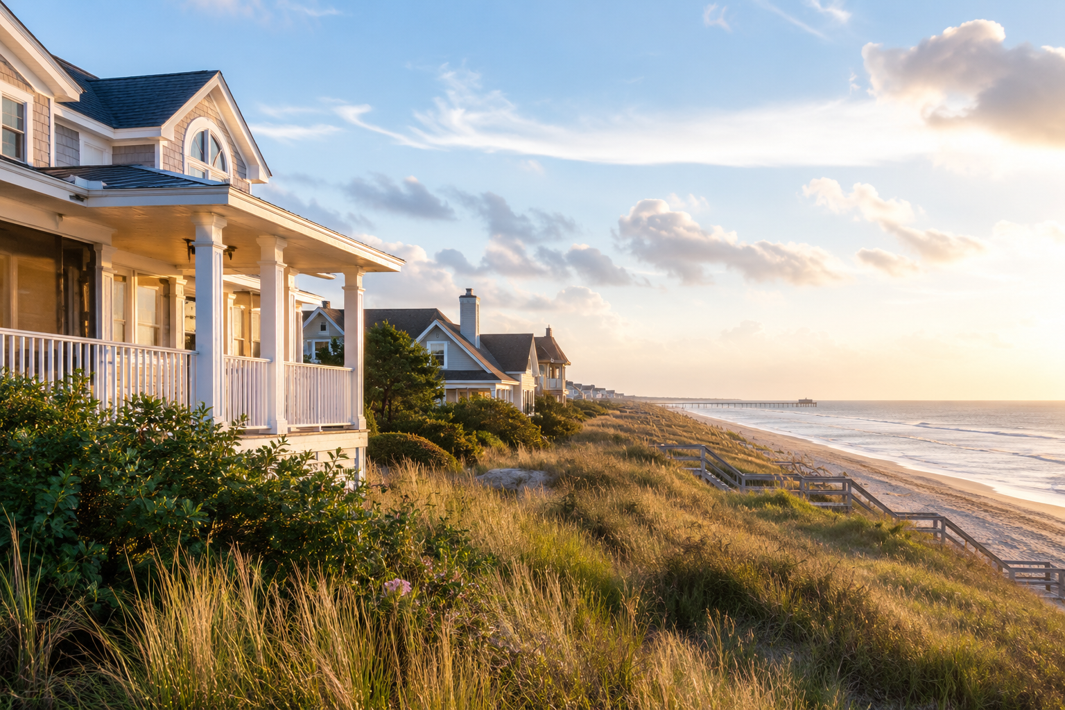 Kitty Hawk NC beach access and dunes